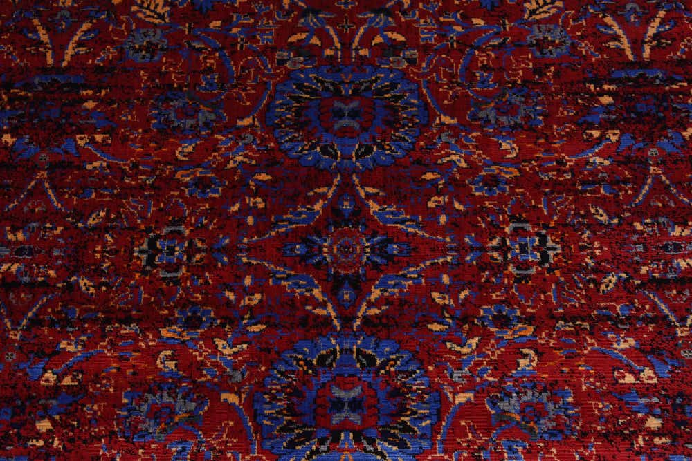 Burgundy 8' x 10' Washable Renaissance Rug | eSaleRugs