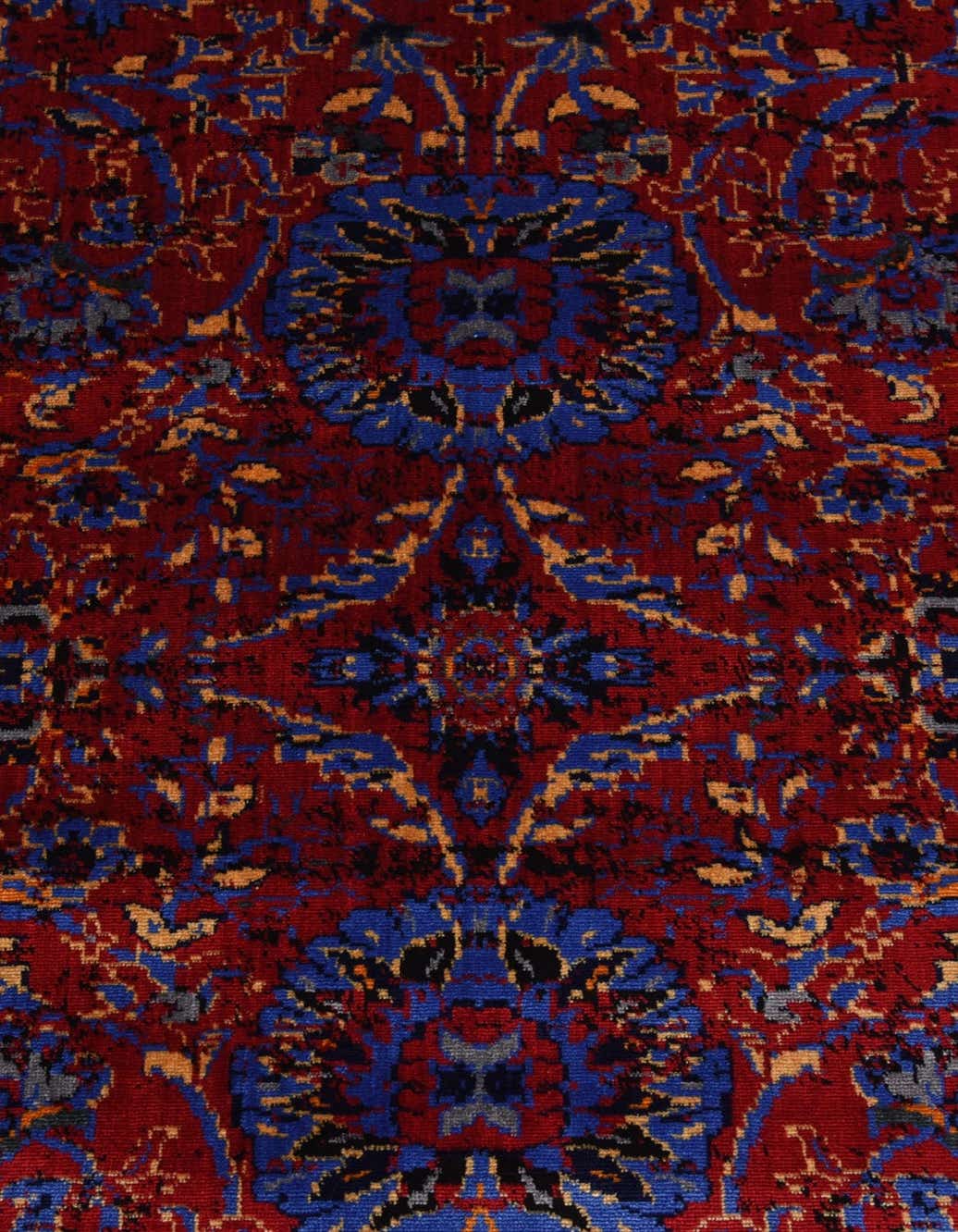 Burgundy 8' x 10' Washable Renaissance Rug | eSaleRugs