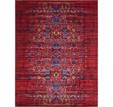 Burgundy 8' x 10' Washable Renaissance Rug | eSaleRugs
