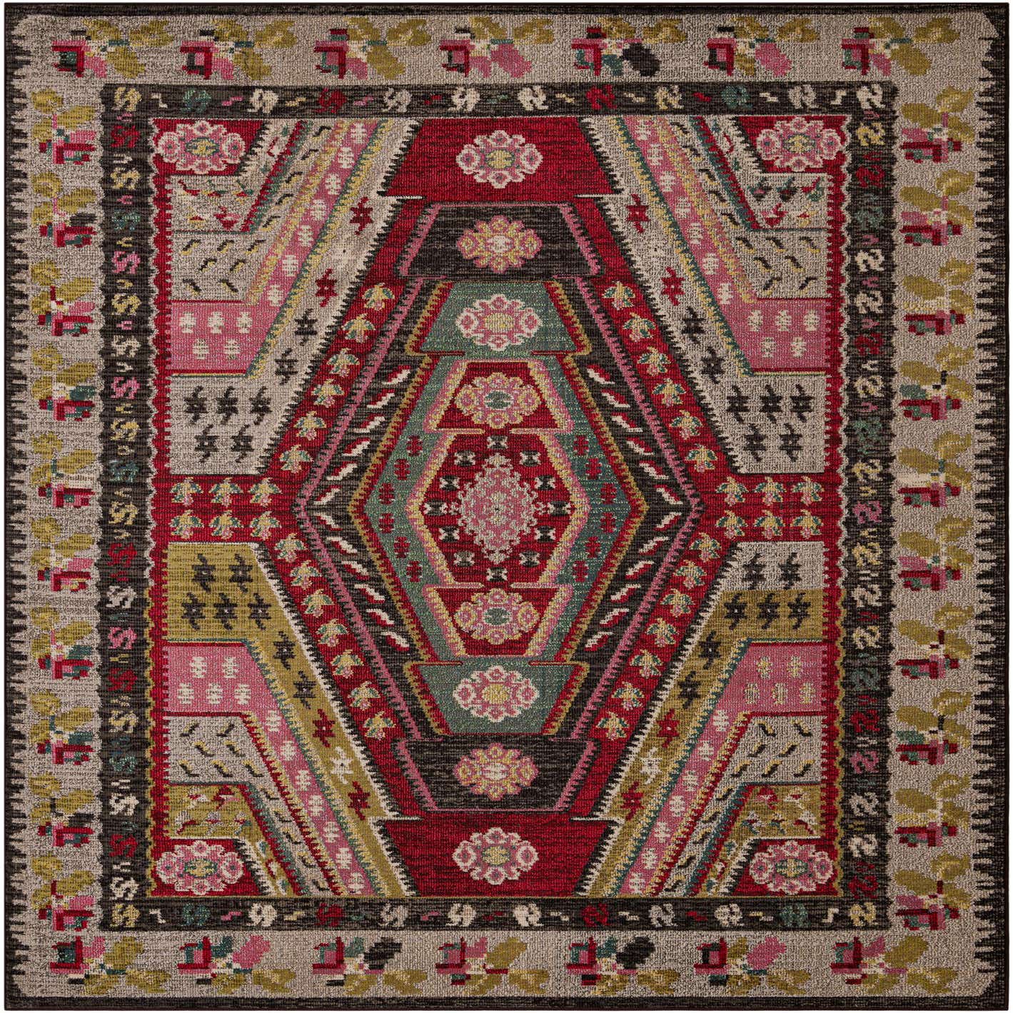 Multicolor 8' x 11' Santa Fe Rug eSaleRugs