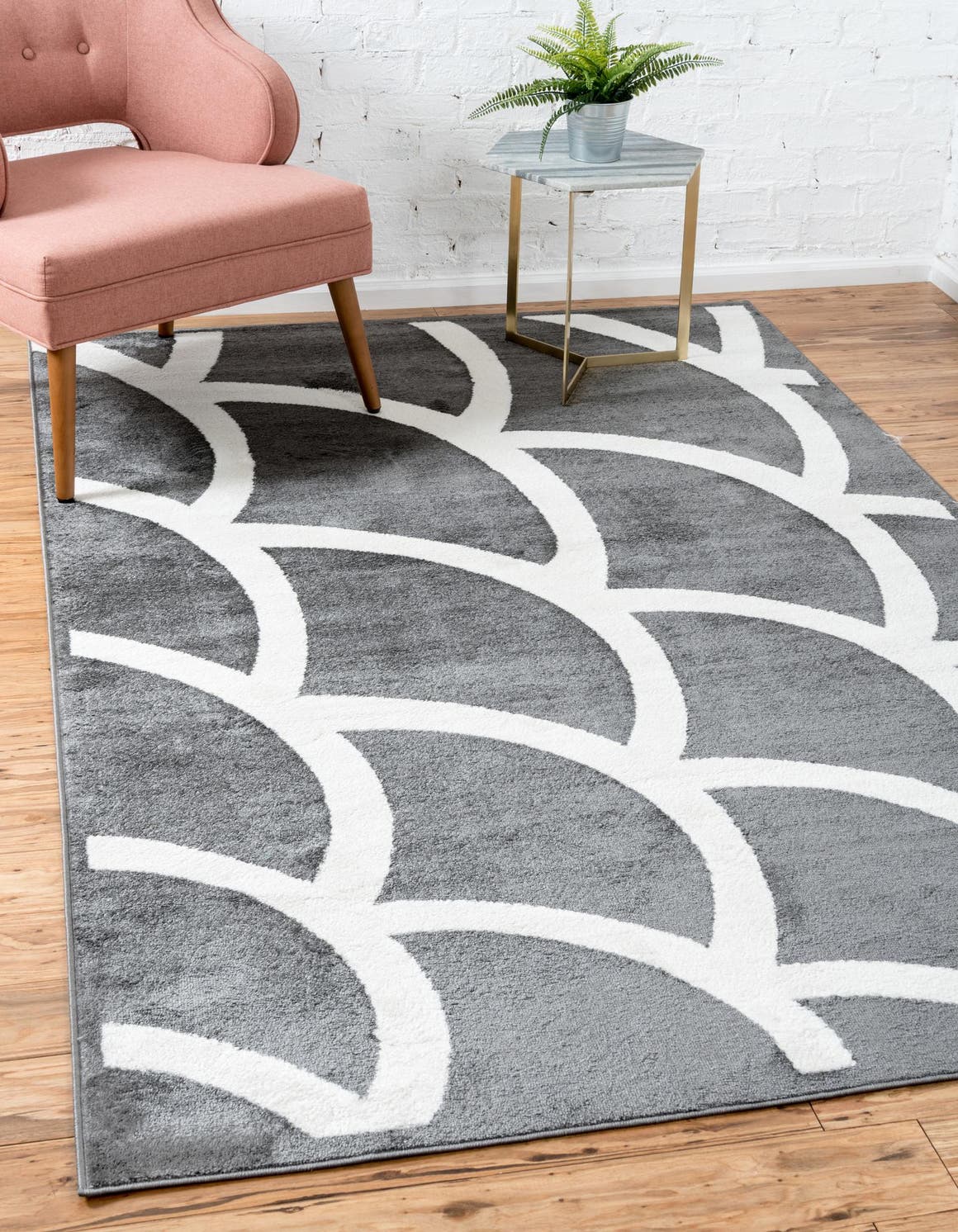 Gray 9' x 12' Sydney Rug