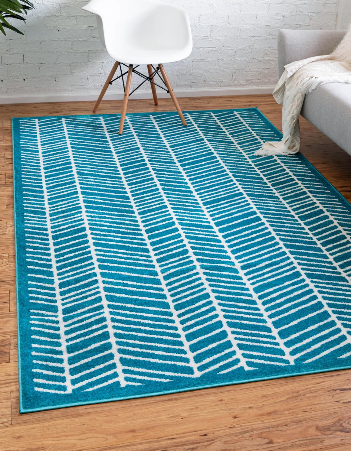 Turquoise 8' x 10' Sydney Rug