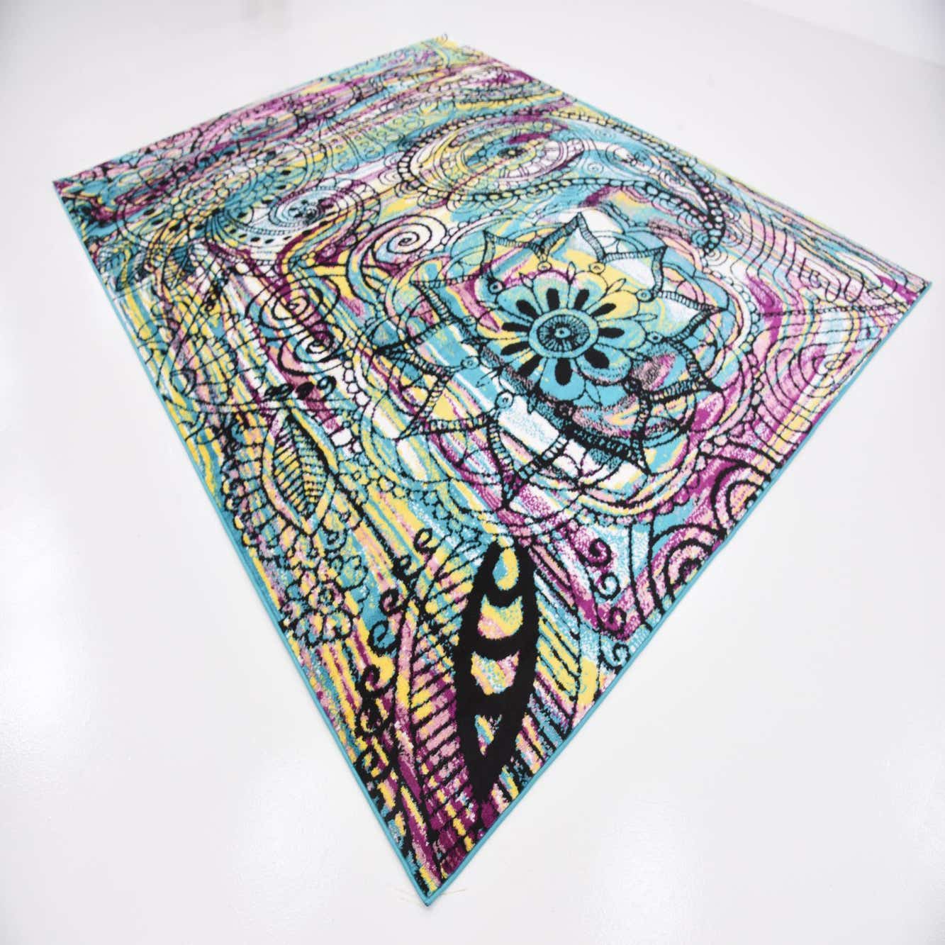 Black 8' x 10' Metropolis Rug eSaleRugs