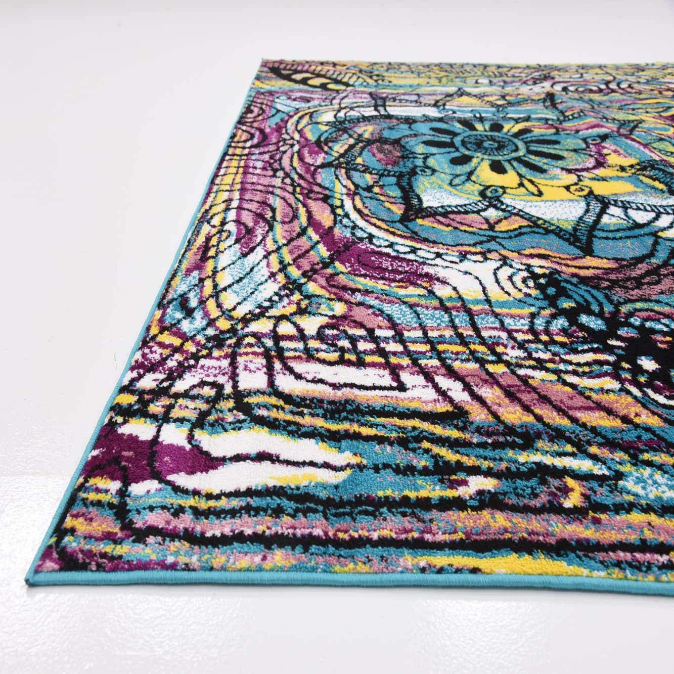 Black 8' x 10' Metropolis Rug eSaleRugs