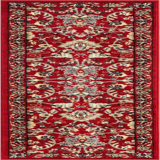 Red 2' 2 x 8' 2 Kashan Design Runner Rug eSaleRugs