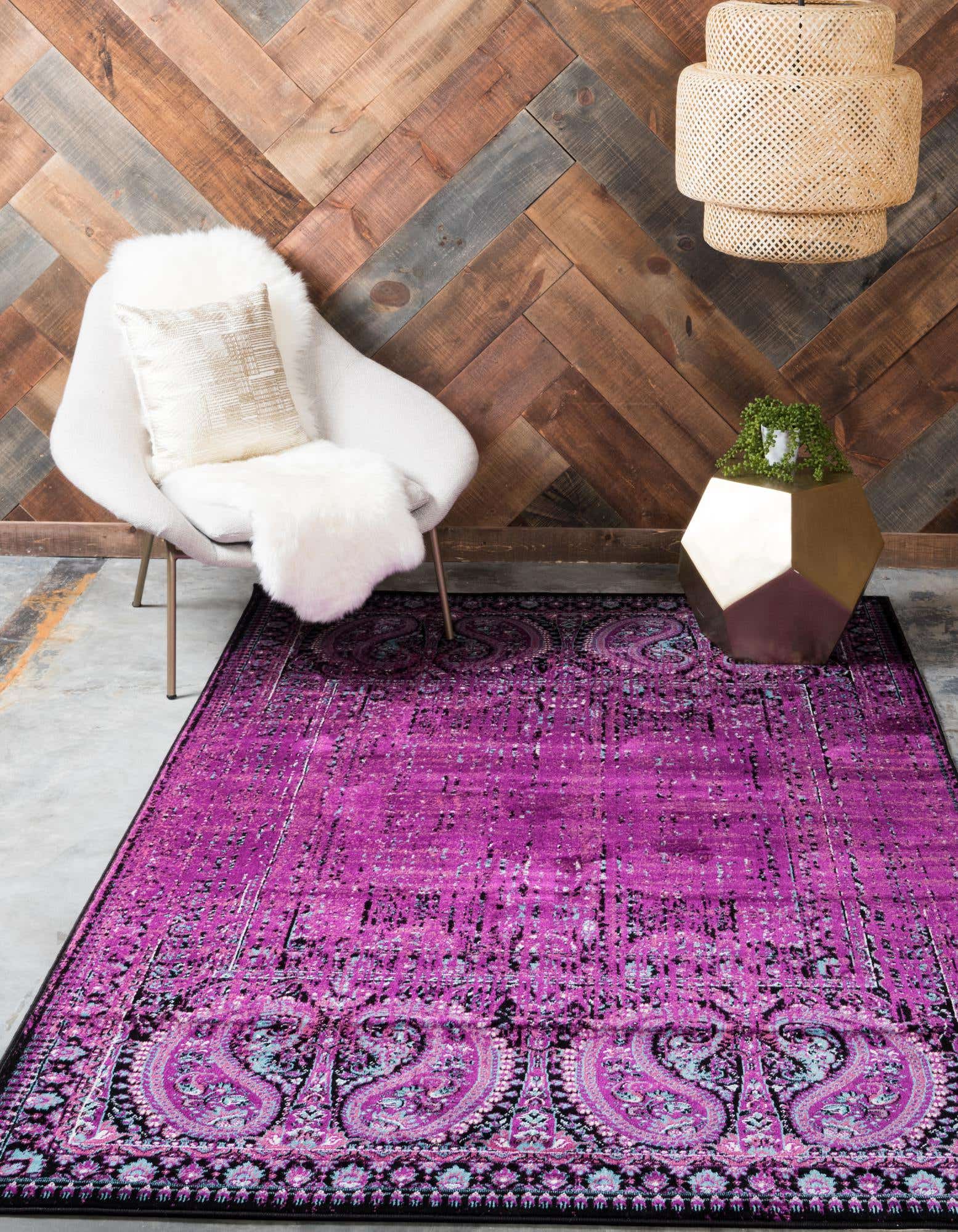 Lilac 7' x 10' Istanbul Rug eSaleRugs