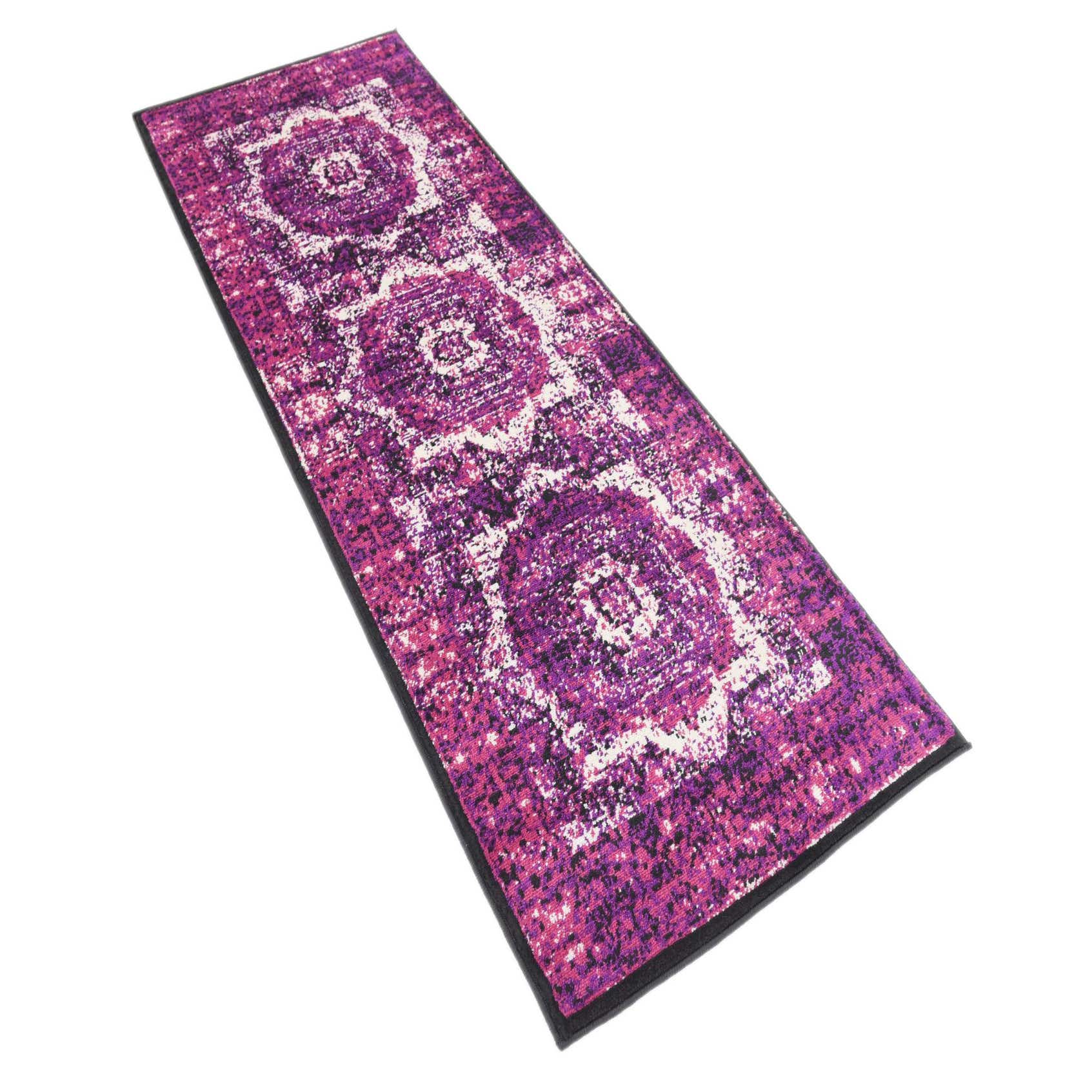 Lilac 2' x 6' Istanbul Runner Rug eSaleRugs