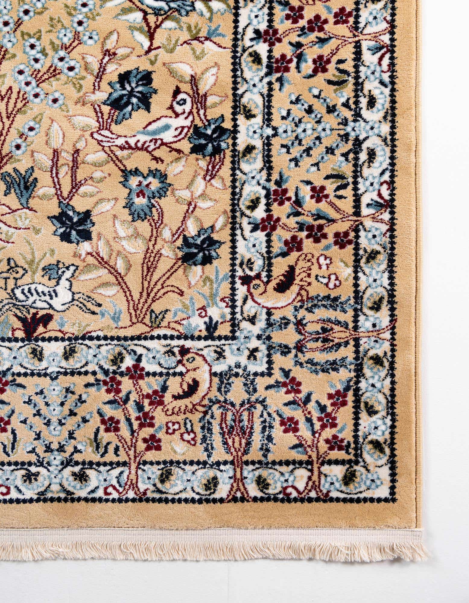 Beige 8' x 10' Nain Design Rug | eSaleRugs