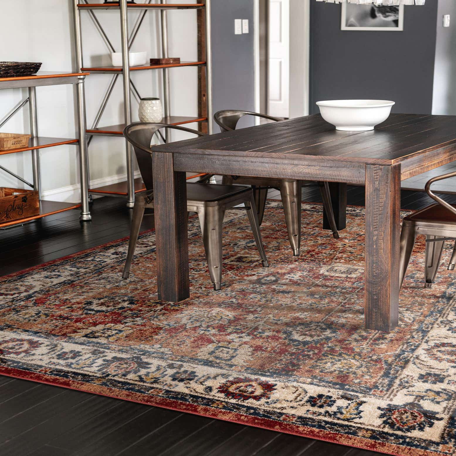 Terracotta 9' x 12' Arcadia Rug eSaleRugs