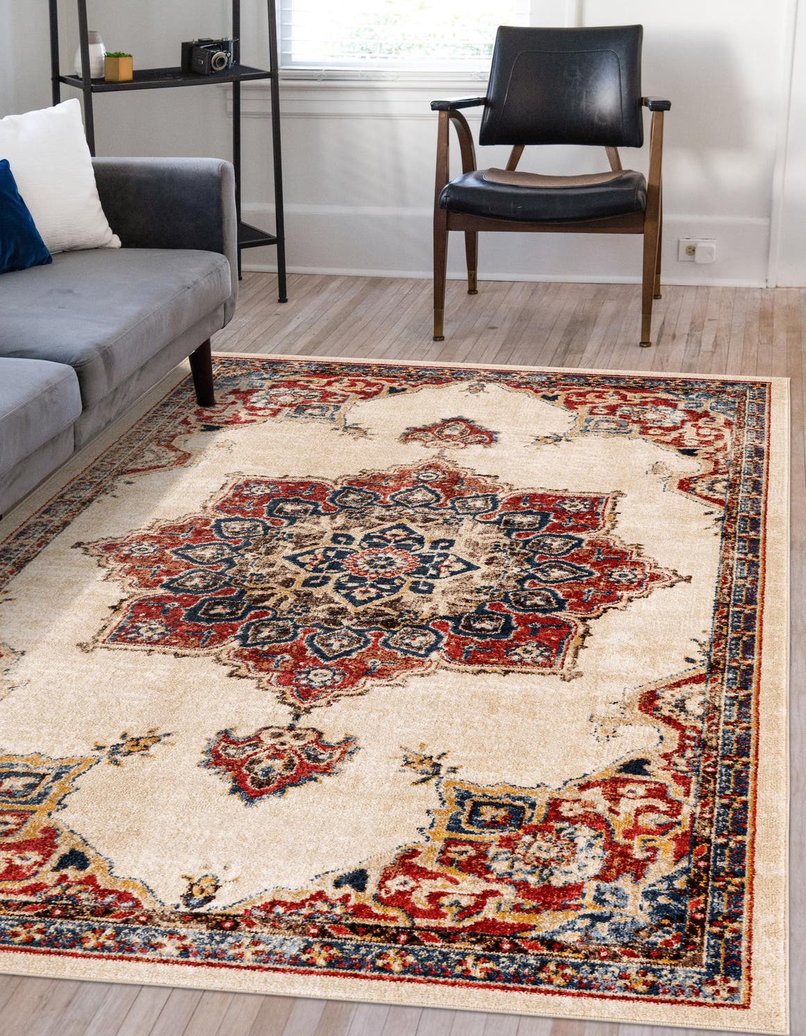 Cream 8' x 10' Eden Rug