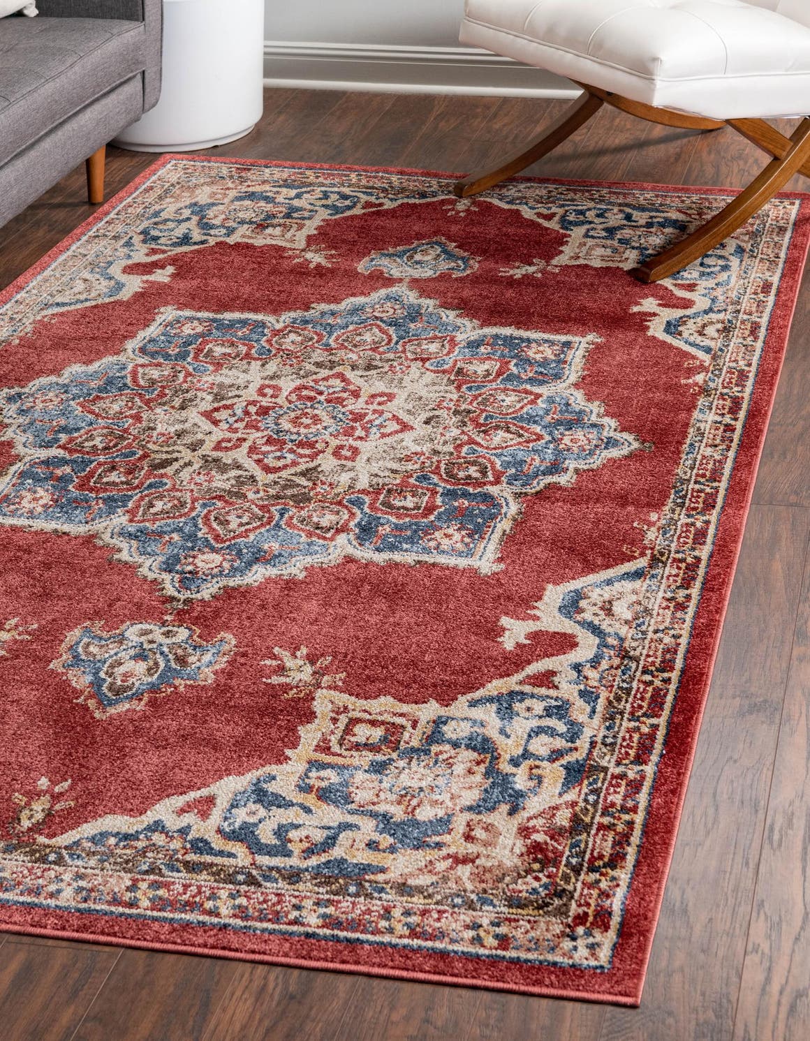 Burgundy 8' x 10' Eden Rug