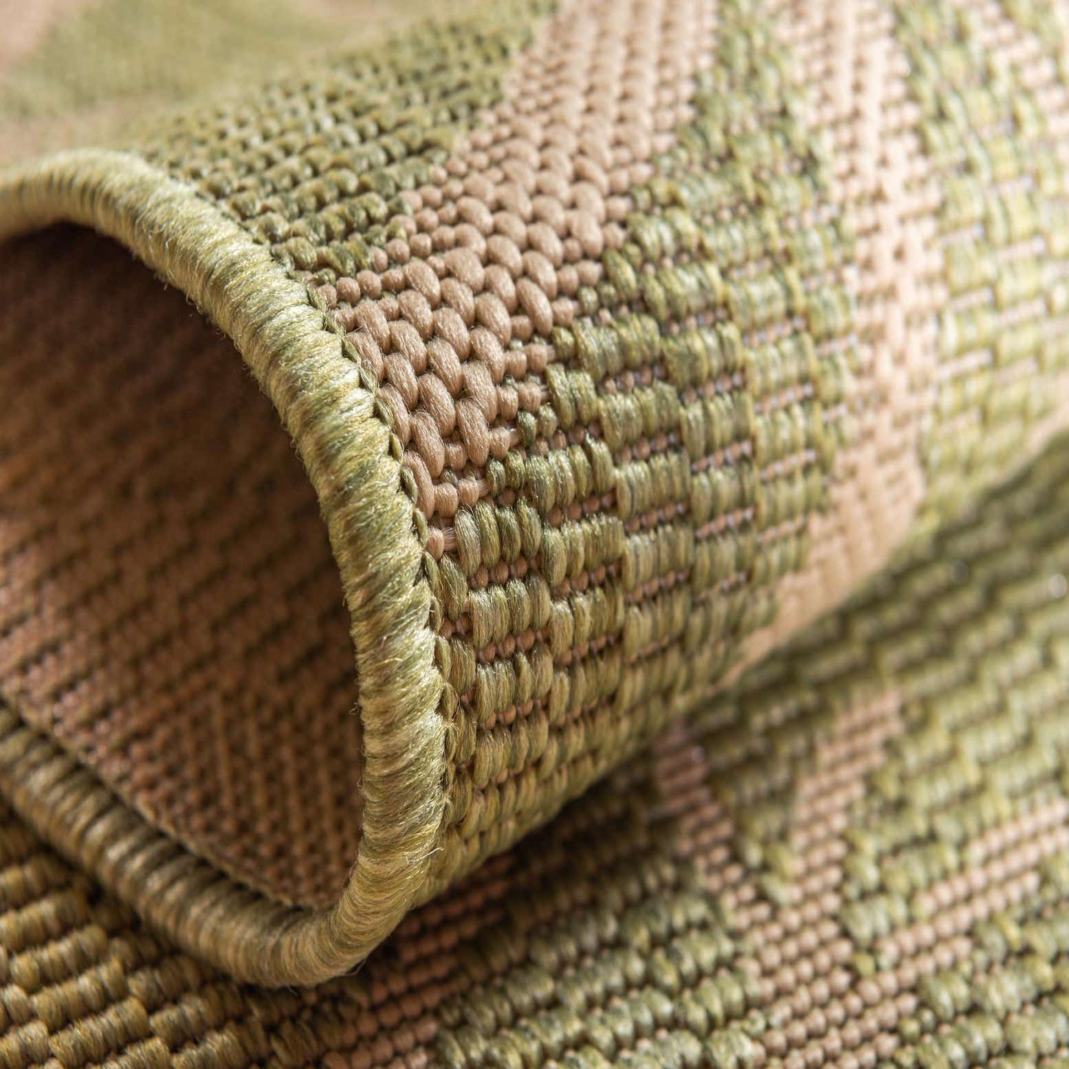 Light Green 9' x 12' Outdoor Botanical Rug eSaleRugs