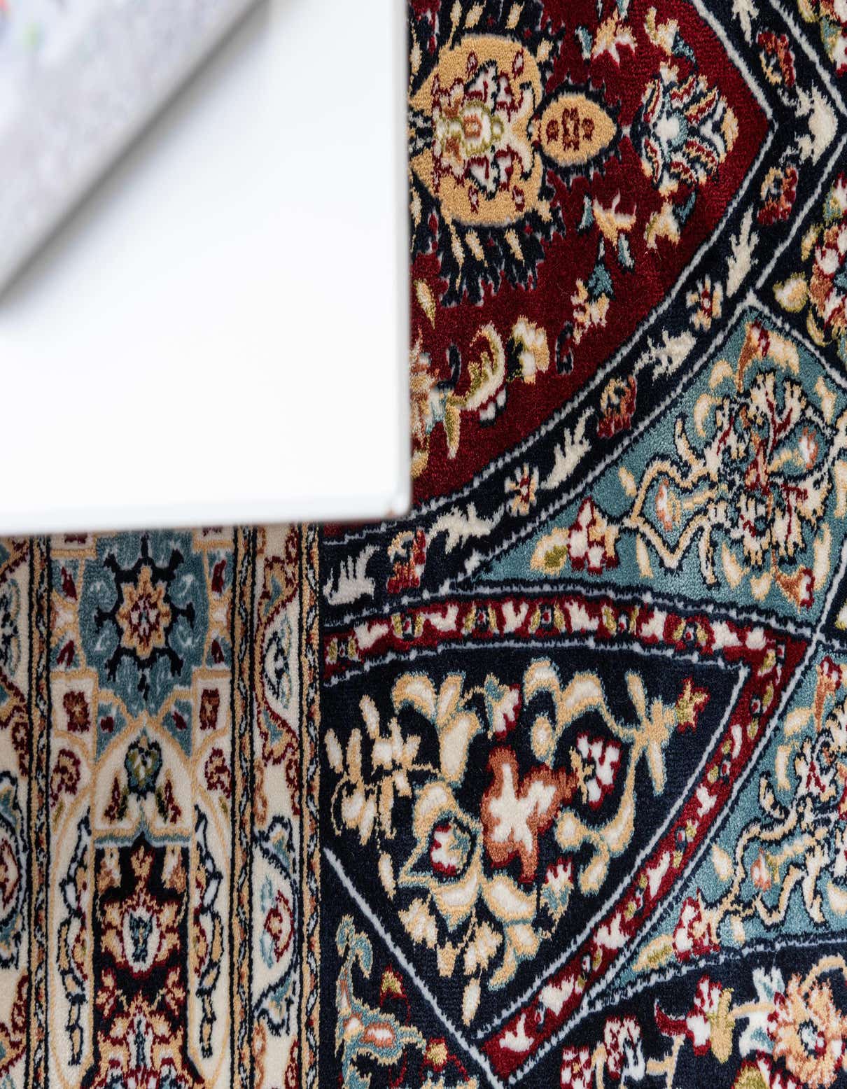 Navy Blue 8' x 10' Nain Design Rug eSaleRugs