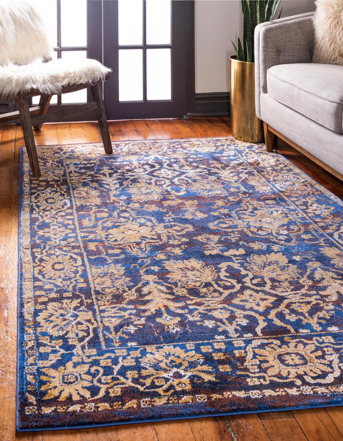 Dark Blue 10' 6 x 16' 5 Lexington Rug eSaleRugs
