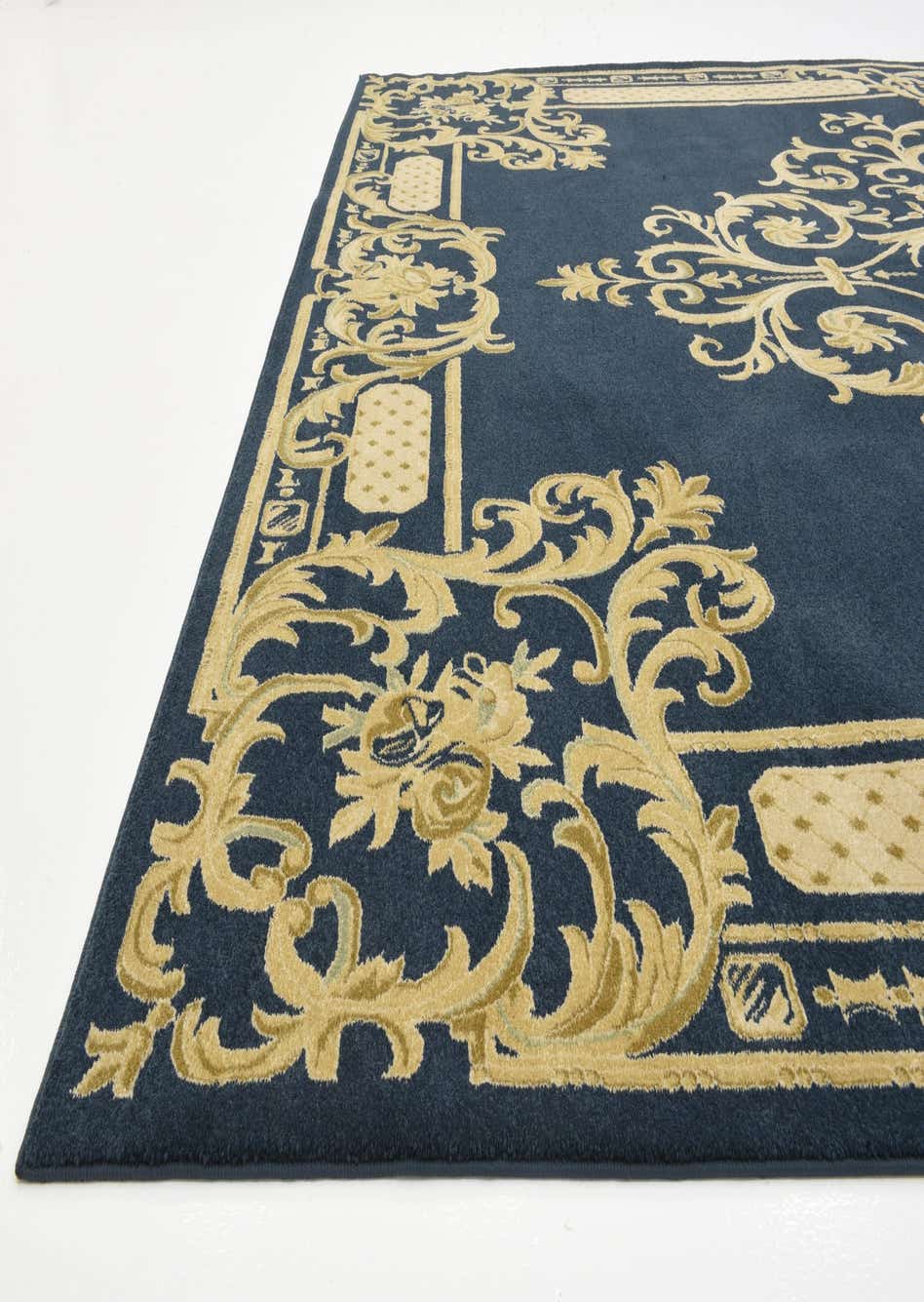 Navy Blue 10' x 14' 5 Victoria Rug eSaleRugs