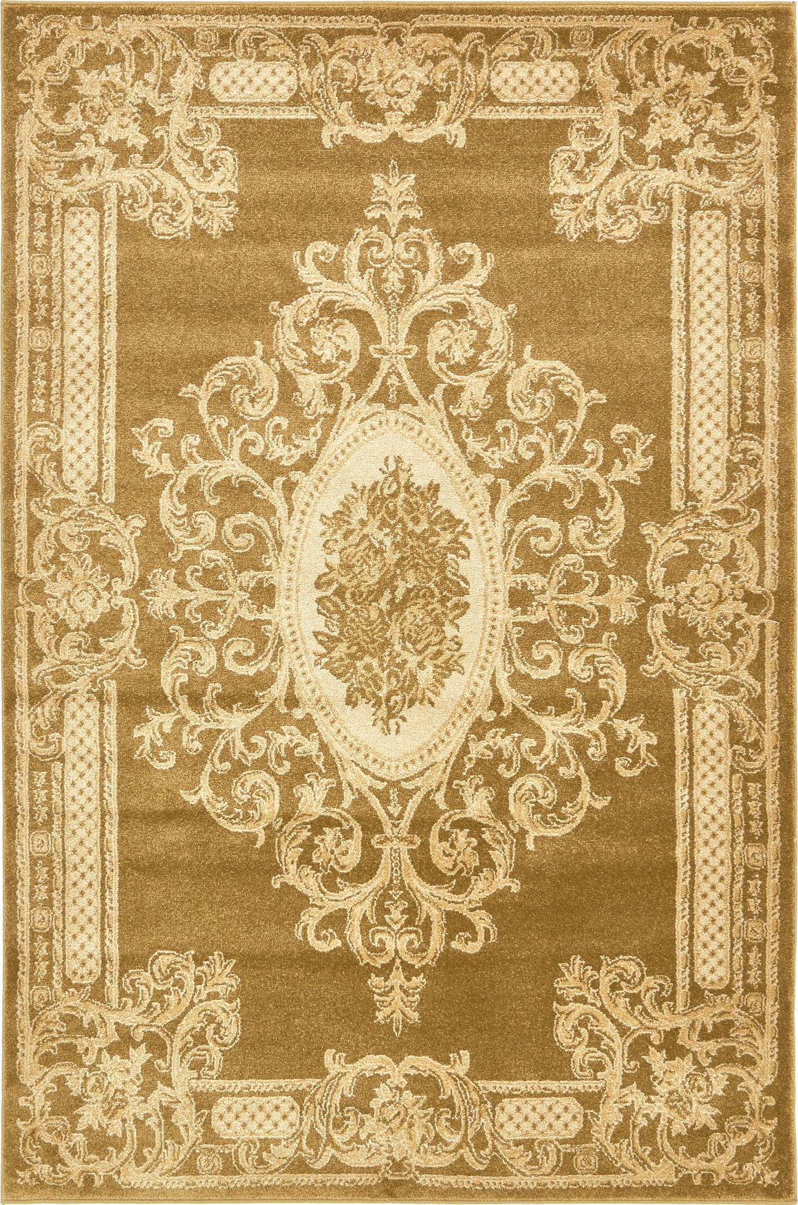 Gold 4' x 6' Victoria Rug eSaleRugs