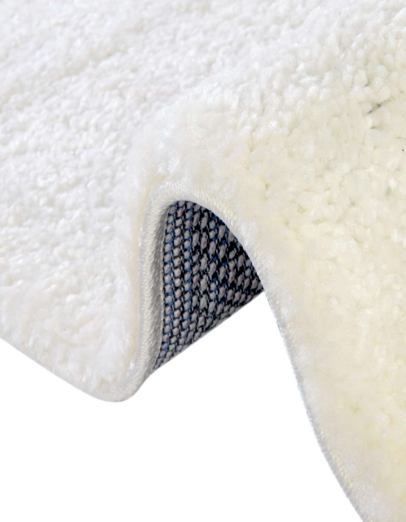 Snow White 10' x 13' Solid Frieze Rug eSaleRugs