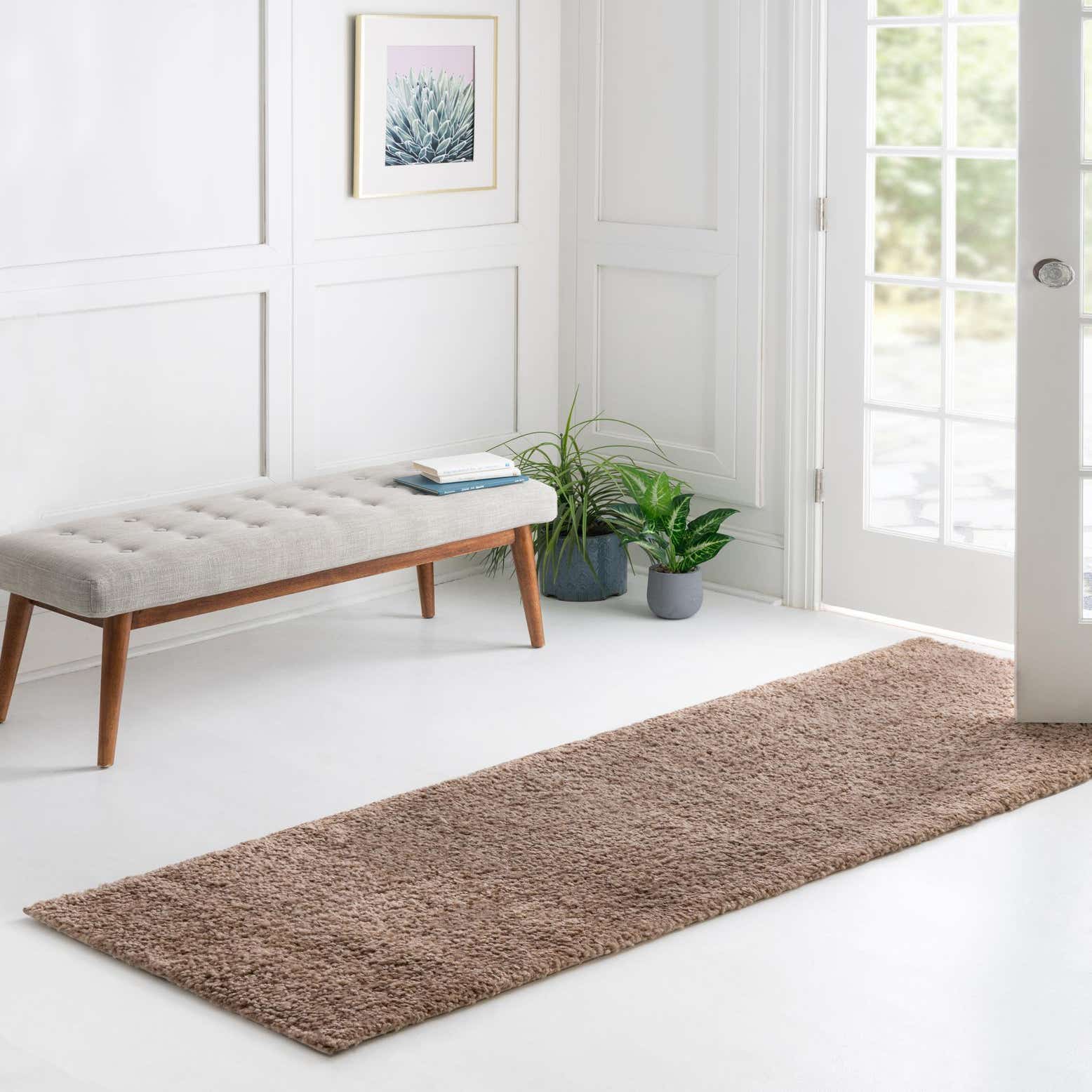Light Brown 2' 2 x 6' 7 The Skinny Runner Rug