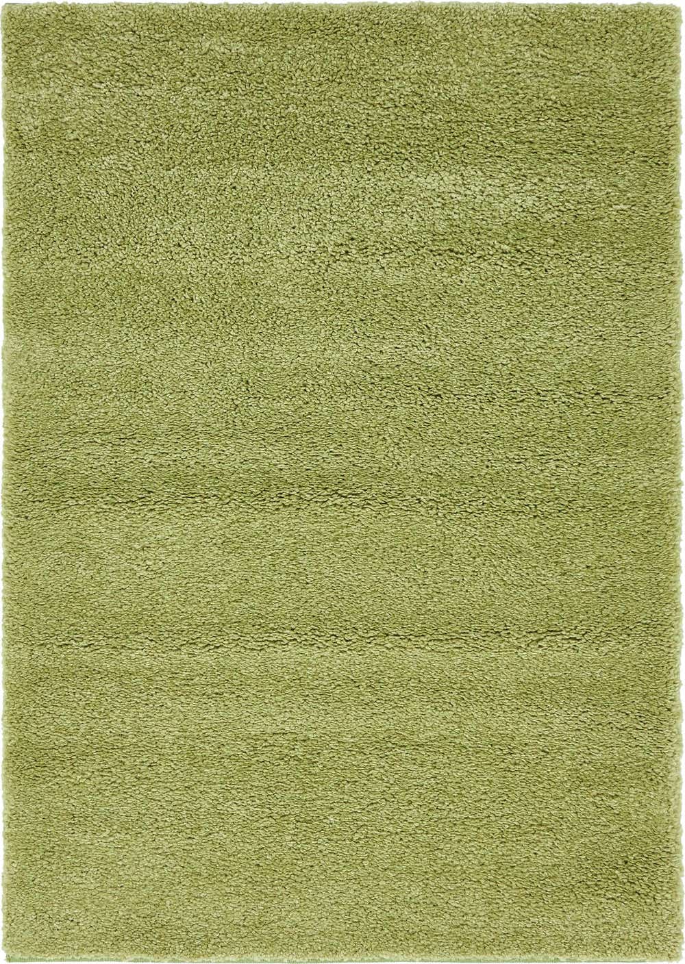 Light Green 3' 3 x 5' 3 Solid Frieze Rug eSaleRugs