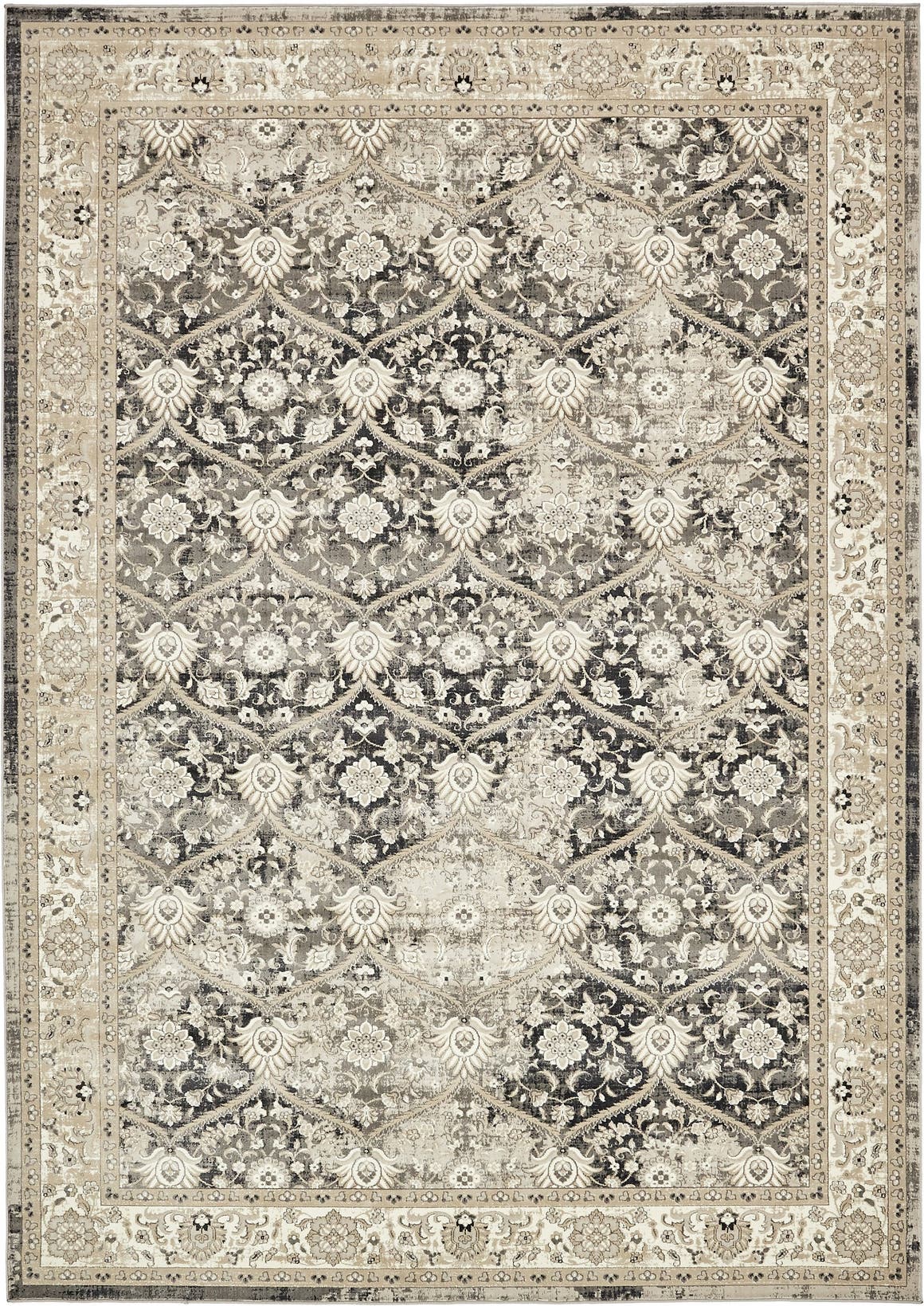 Dark Gray 8' x 11' 2 Montreal Rug eSaleRugs