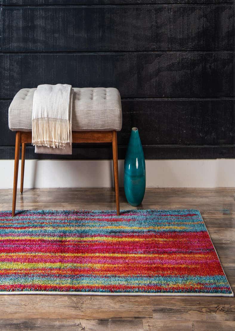 Multicolor 2' 7 x 10' Florence Runner Rug eSaleRugs