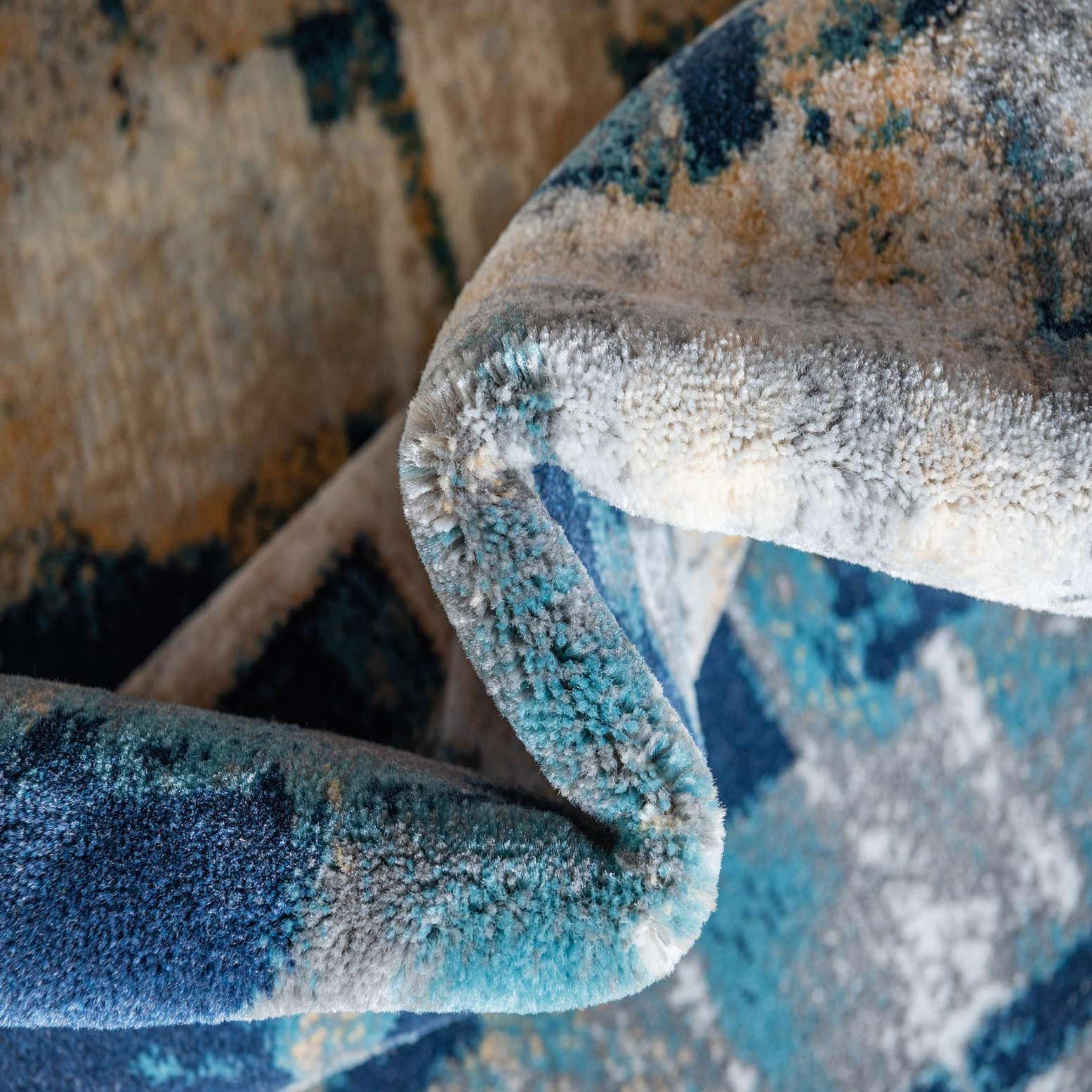 Navy Blue 9' x 12' Ethereal Rug eSaleRugs