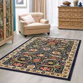 152cm x 245cm Isfahan Design Rug thumbnail
