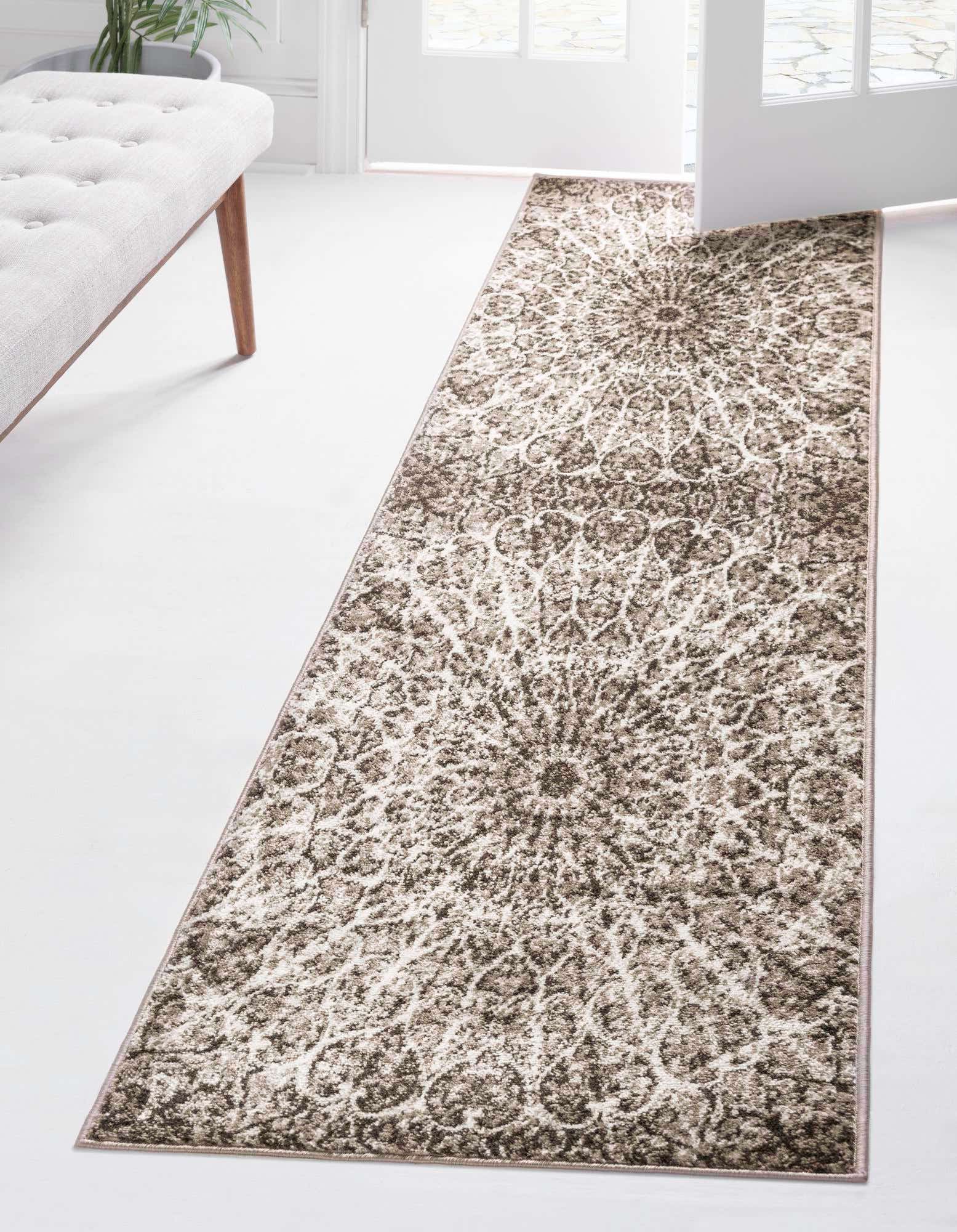Brown 100cm X 500cm Monaco Runner Rug Au Rugs Brown 100cm X 500cm Monaco Runner Rug Au Rugs