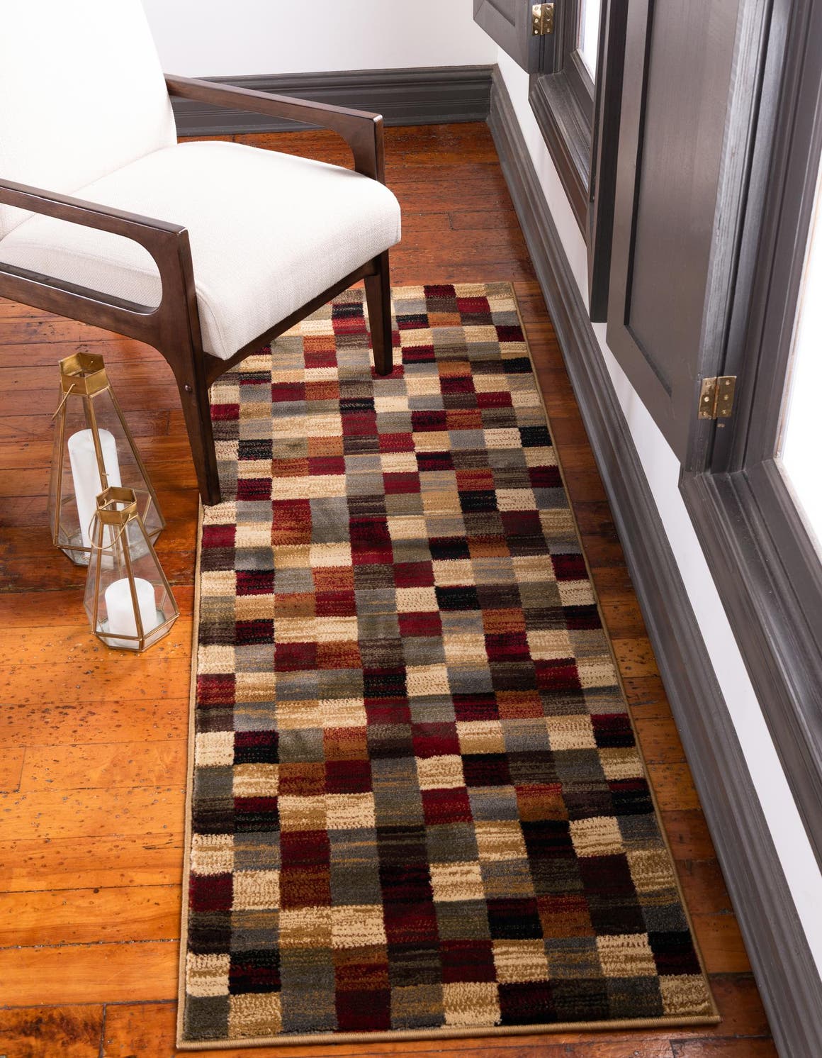 Multicolor 2' 2 x 6' Coffee Shop Runner Rug Rugs.ca