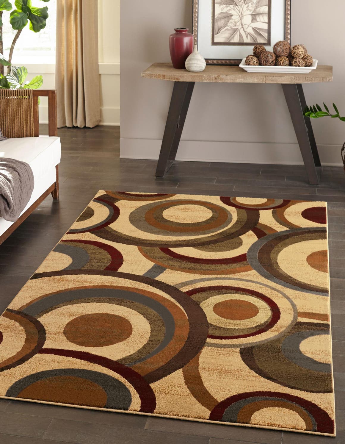 Beige 5' x 8' Coffee Shop Rug Rugs.ca