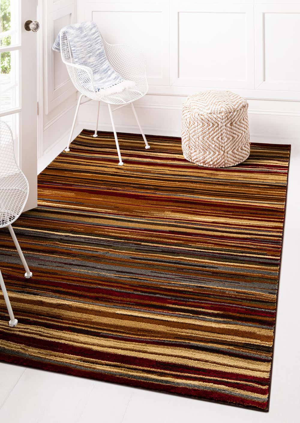 Beige 6' x 9' Cafe Rug