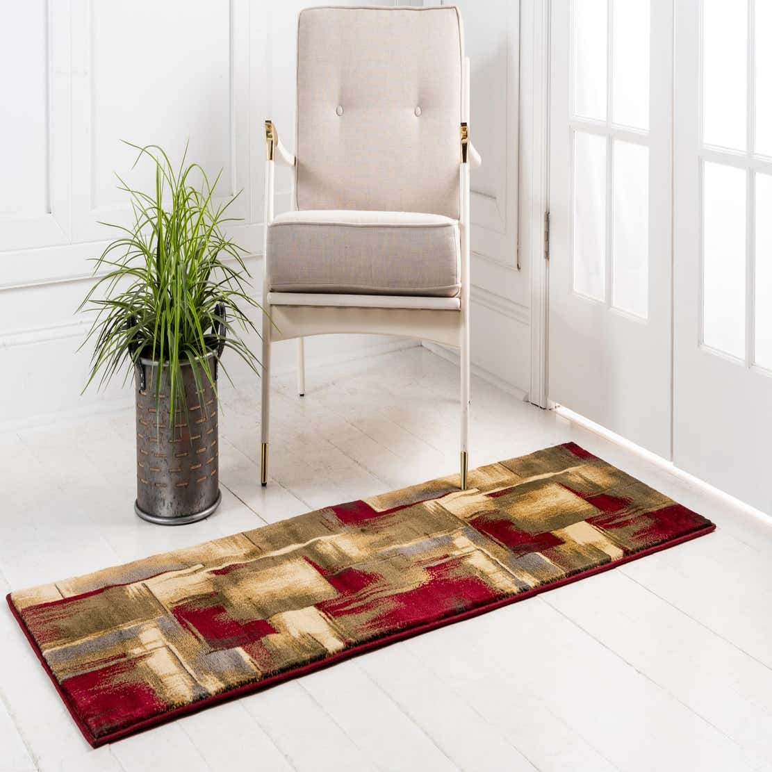 Multicolor 2' 2 x 6' Coffee Shop Runner Rug eSaleRugs