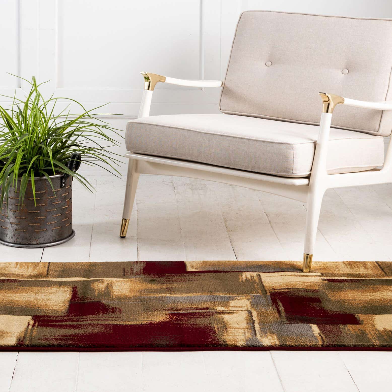 Multicolor 2' 2 x 6' Coffee Shop Runner Rug eSaleRugs