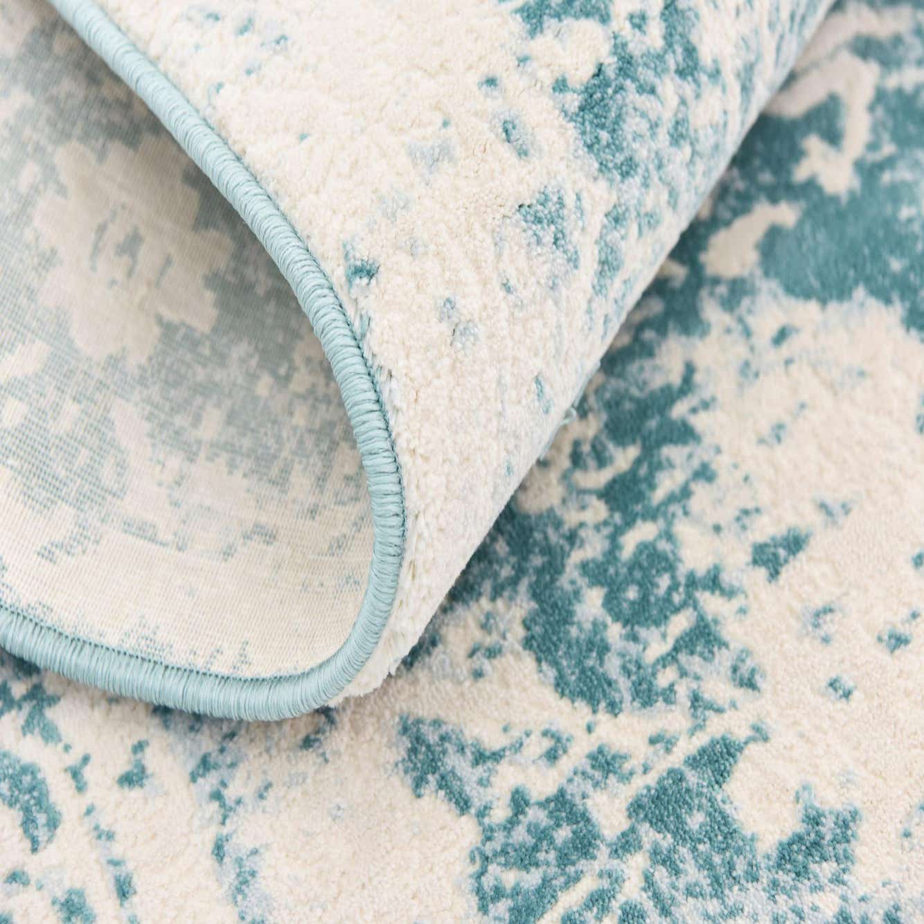 Blue 4' x 6' New Vintage Rug eSaleRugs