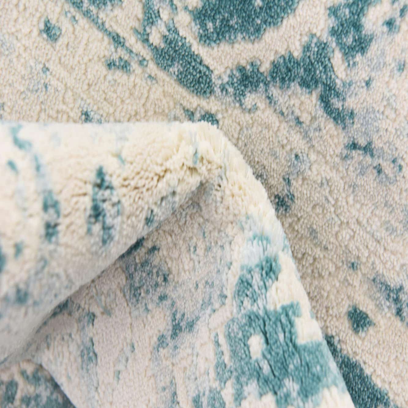 Blue 4' x 6' New Vintage Rug eSaleRugs