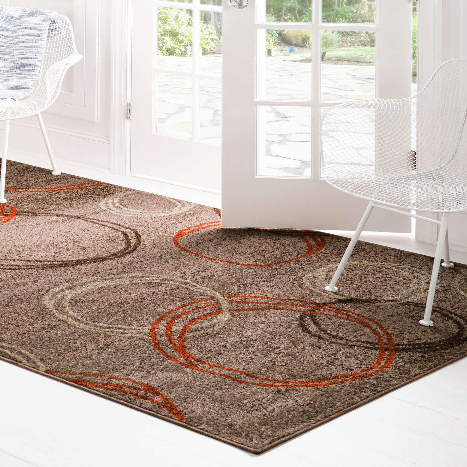 Light Brown 8' x 10' Equinox Rug