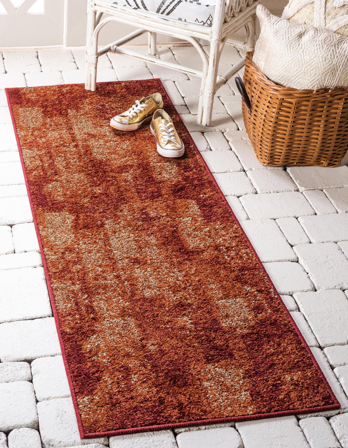 Terracotta 2' x 6' Harvest Runner Rug Rugs.ca
