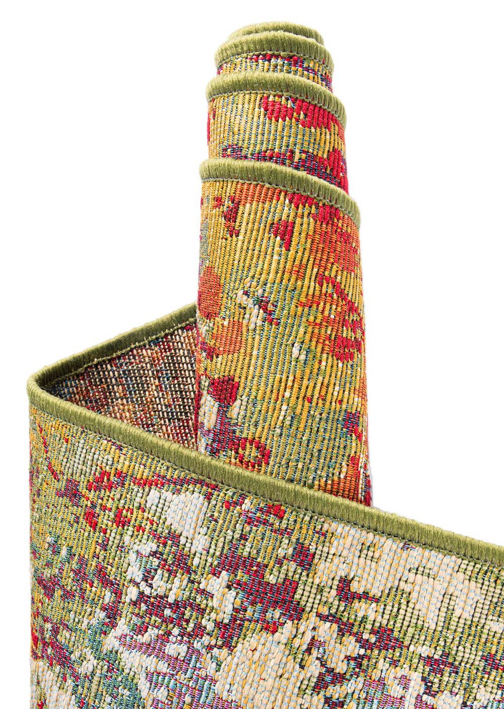 Multicolor 5' 3 x 8' Outdoor Modern Rug eSaleRugs