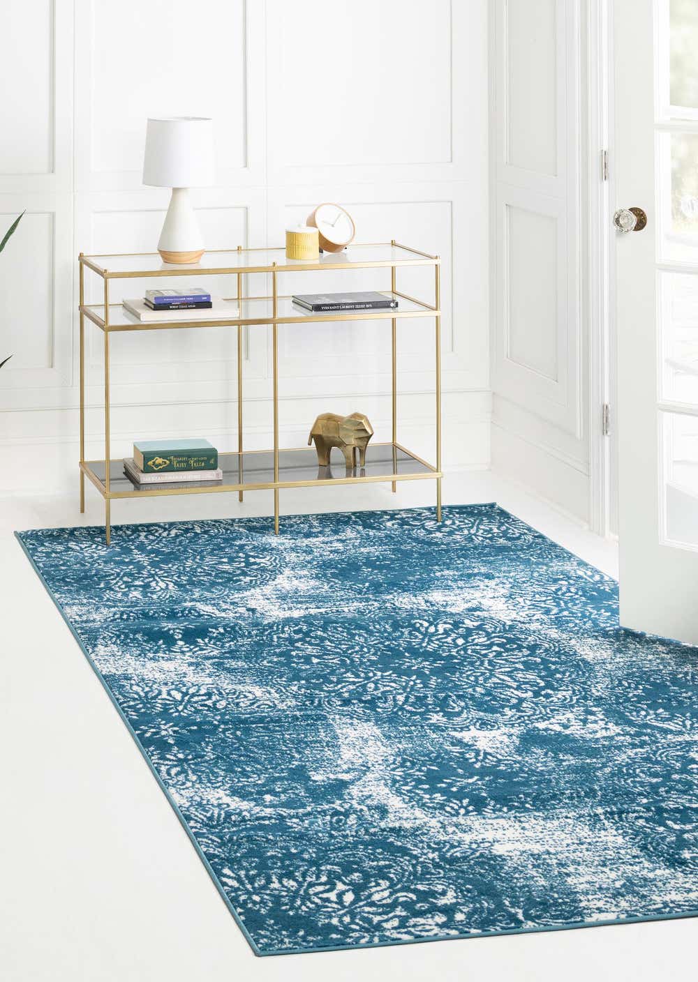 Blue 9' x 12' Monte Carlo Rug