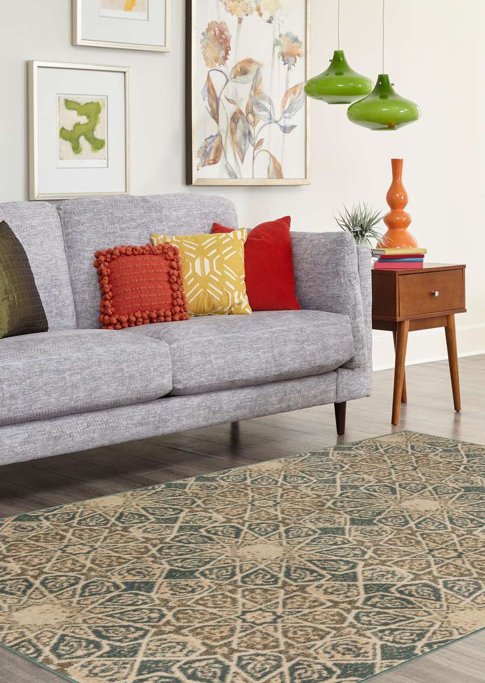 Multicolor 8' x 10' Sahara Rug eSaleRugs