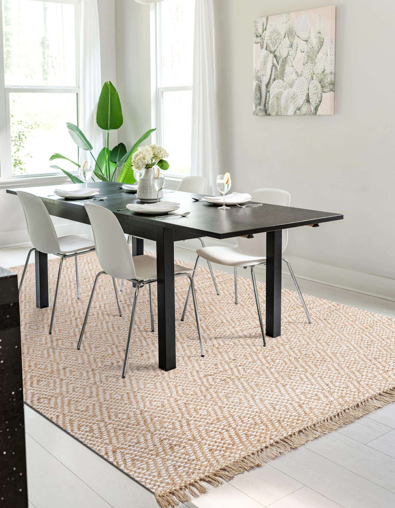 Natural 152cm x 245cm Chunky Jute Rug | AU Rugs