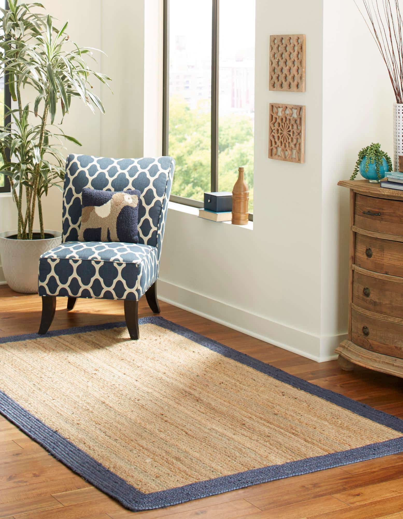Natural 8' x 10' Braided Jute Rug | Rugs.com