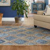 152cm x 245cm Braided Jute Rug thumbnail