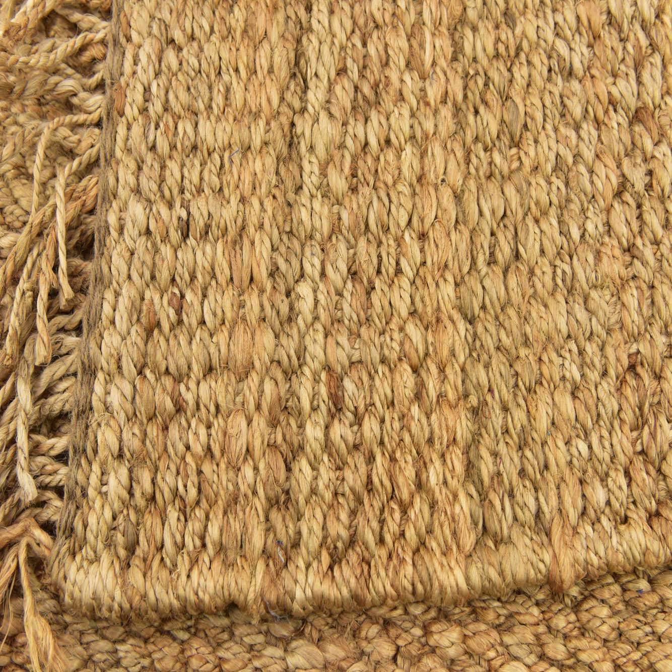 Natural 5' 1 x 8' Hand Woven Chunky Jute Rug eSaleRugs
