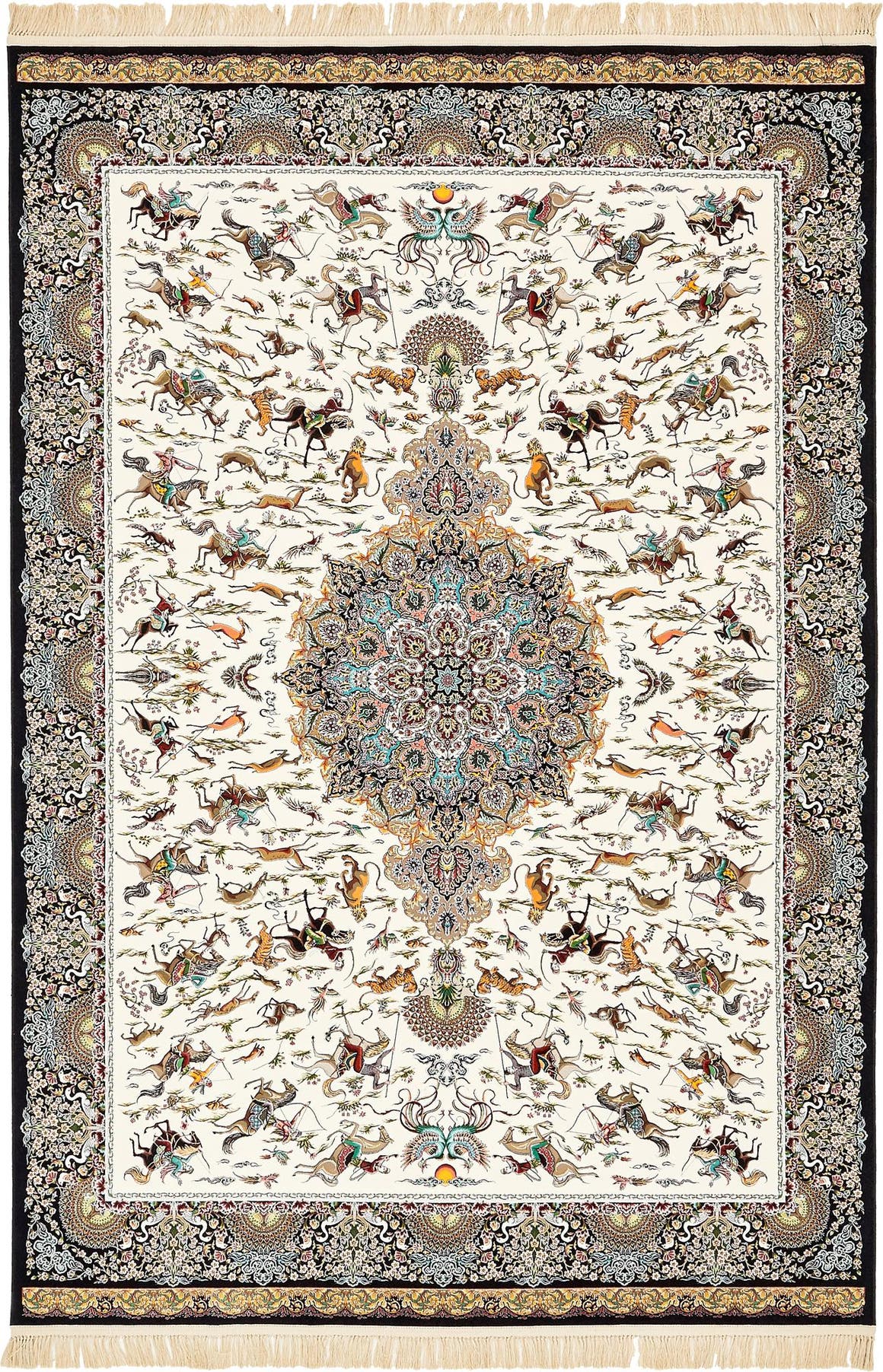 Ivory 200cm x 300cm Dynasty Rug AU Rugs