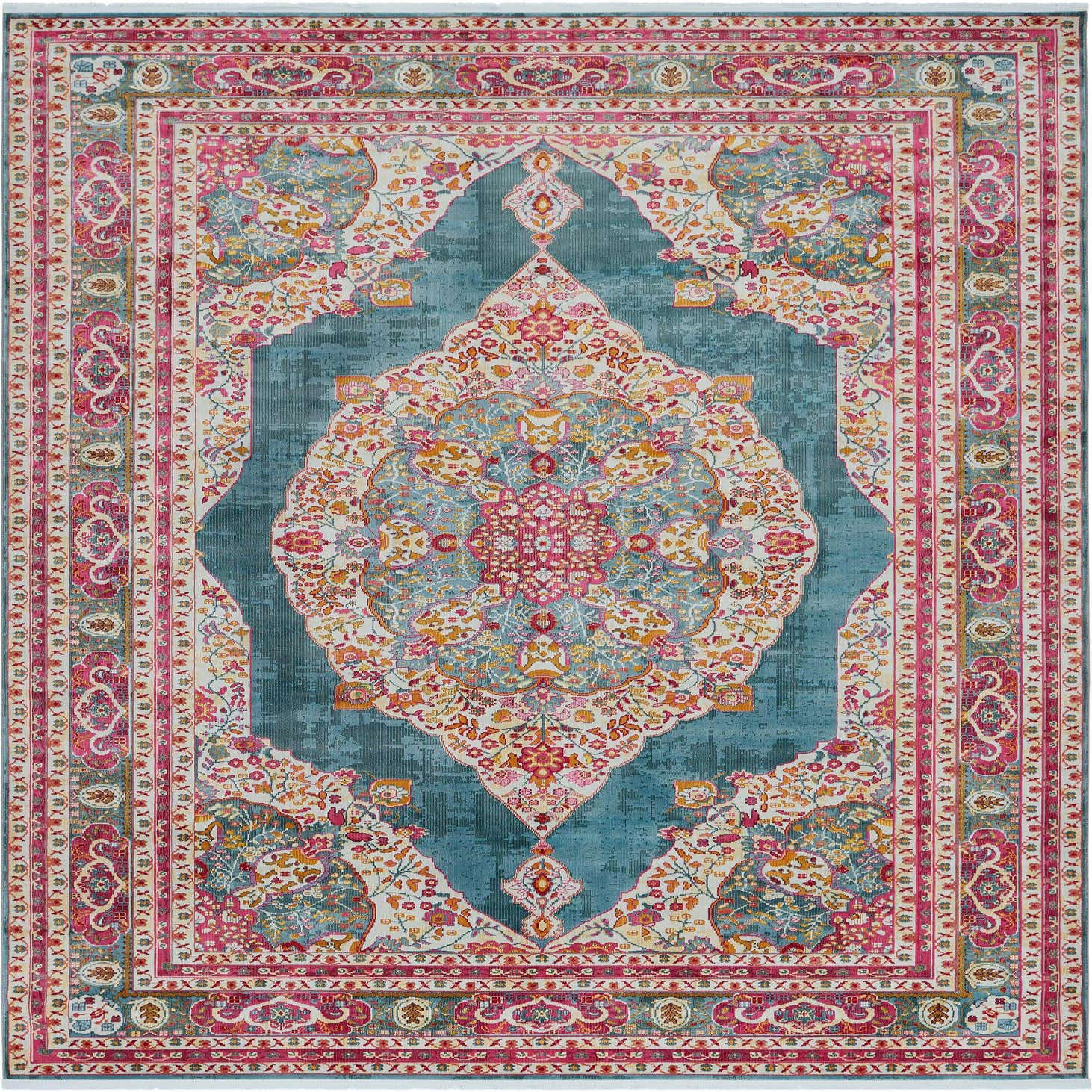 Turquoise 10' x 13' Havana Rug eSaleRugs