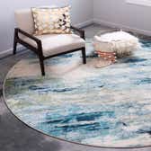 122cm x 122cm Spectrum Round Rug thumbnail