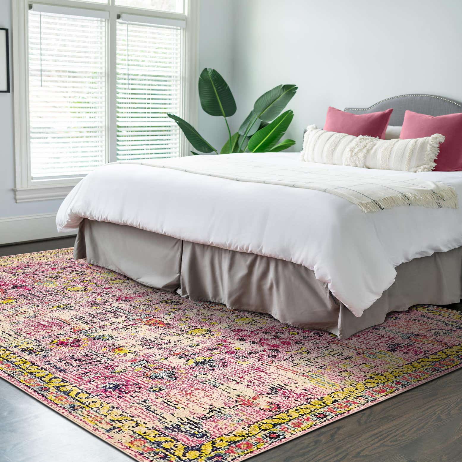 Pink 4' x 6' Alta Rug eSaleRugs