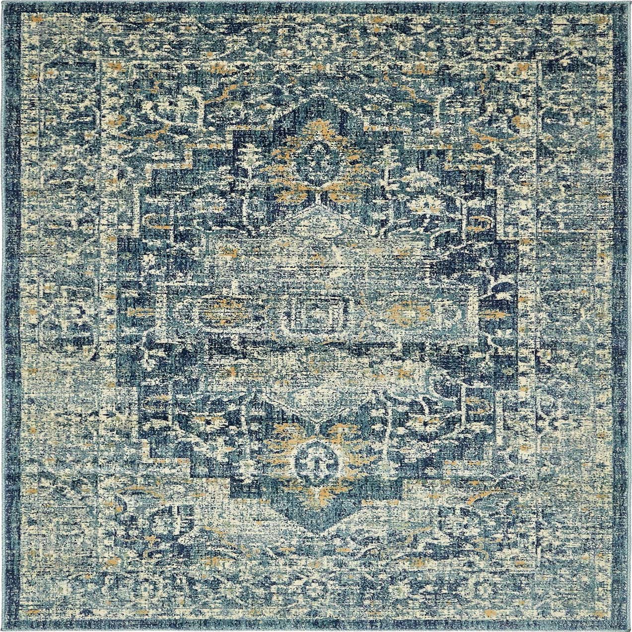 Navy Blue 5' x 8' Stockholm Rug eSaleRugs