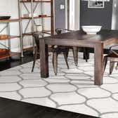 152cm x 245cm Trellis Frieze Rug thumbnail
